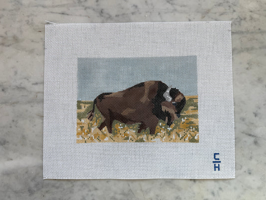 Bison Needlepoint Canvas