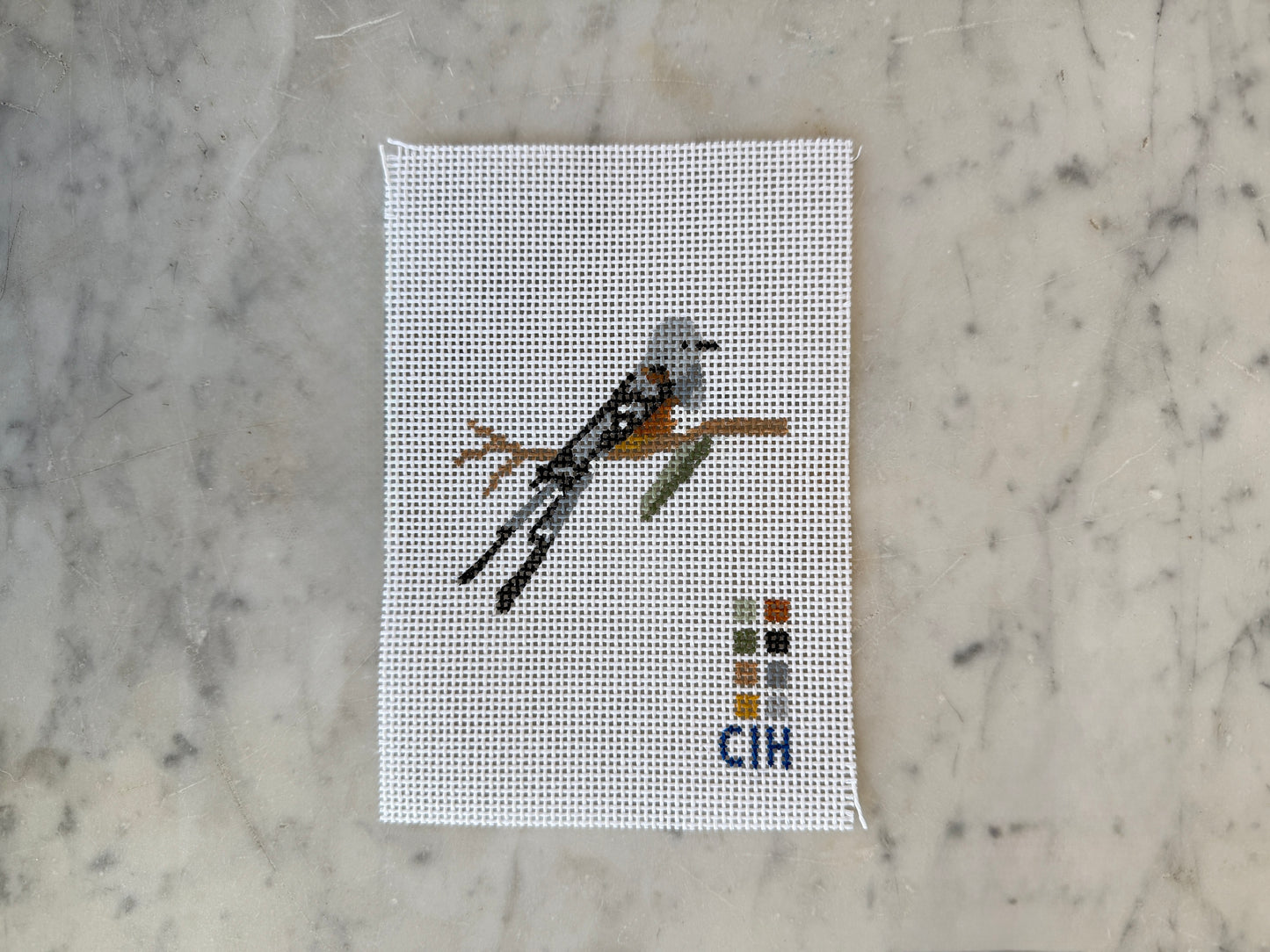 Scissortail Needlepoint Canvas