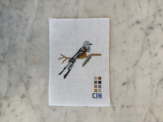 Scissortail Needlepoint Canvas