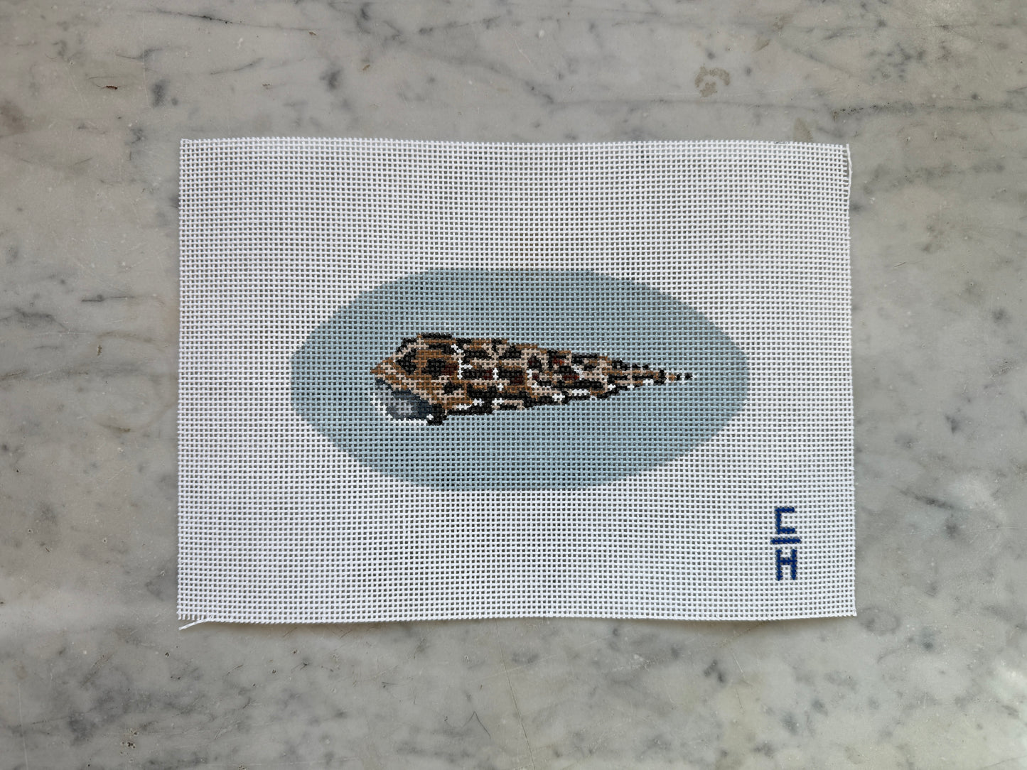 Seashell 1 Needlepoint Canvas